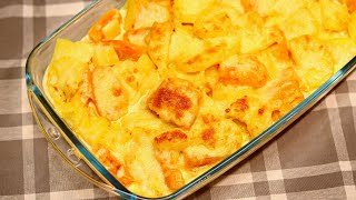 Der Kartoffelauflauf mit Kürbis ist so lecker dass ich den fast jeden Tag mache Hokkaido Rezept [upl. by Attenov]