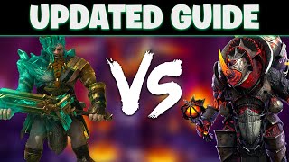 UPDATED Guide for soloing BOMMAL the Dreadhorn with Samar Gemcursed in Raid Shadow Legends [upl. by Hannaoj822]