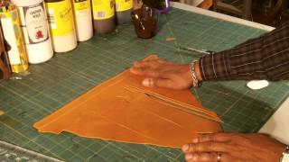 How To Make A Leather Choker [upl. by Ahtaela]