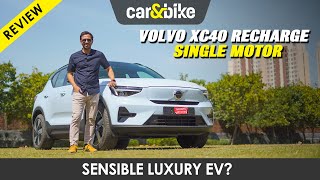 Volvo XC40 Recharge SingleMotor Does It Have The Shock Value  First Drive Review  carampbike [upl. by Hun10]