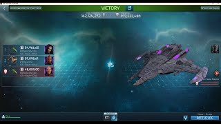 Star Trek Fleet Command  Testing Demarco Solo Bajoran Armada UR 5657 startrek stfc scopely [upl. by Kowtko]