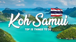 TOP 15 Things To Do In Koh Samui 🇹🇭 Thailand [upl. by Ettenauq]