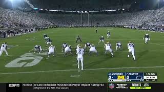 Penn State White Out 2019 vs Michigan [upl. by Pavia]