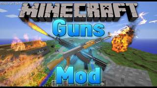 Minecraft WW2 Guns  Balkons Weapon Mod  Review amp Installation GERMAN  HD [upl. by Doloritas]