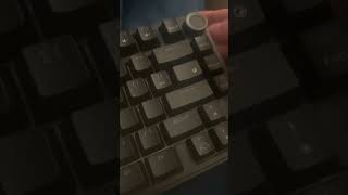 New keyboard asmr shorts short asmr [upl. by Llevron]