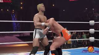 WWE2K24  Katsuhiko Nakajima VS Zack Saber Jr 8192024 [upl. by Milburn]