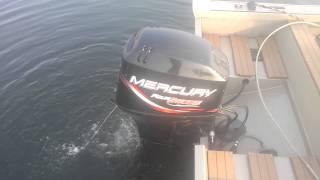 50HP mercury 4 stroke 1999 [upl. by Terrijo]