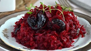 Beetroot stewed with prunes [upl. by Rafaela528]