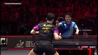 MA LONG vs FAN ZHENDONG SINGAPURE SMASH 2023 [upl. by Yensehc]