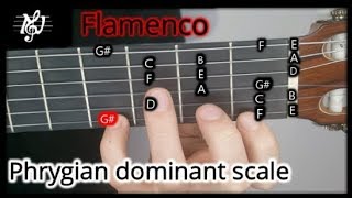 Flamenco scale  Phrygian dominant [upl. by Pansie]