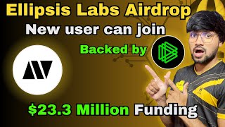 Ellipsis Labs Airdrop  Phoenix   Funding 233 Million Dollars Backed by Paradigm  Hindi [upl. by Matuag]