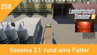 LS19 Saxonia 21 Produktionen und Tiere Lets Play 258 rund ums Futter [upl. by Lainey]