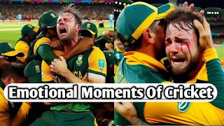 Emotional Moments Of Cricket History  New Zealand VS South Africa 2015 World Cup  Semi Final Match [upl. by Kammerer]