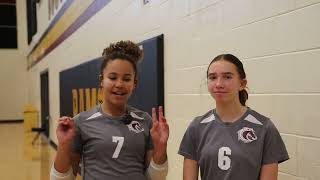 2024 CMS Middle School Volleyball Tournament Highlight [upl. by Margeaux24]