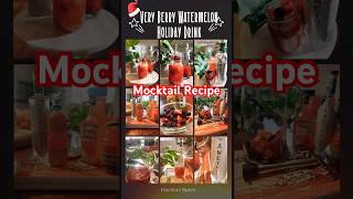 HolidayEntertaining a NonAlcohol Cocktail Recipe for Everyone🥂 mocktailrecipes [upl. by Nirehtak821]