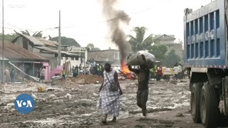 Kinshasa se prépare à accueillir le Pape des commerces informels sont démolis [upl. by Nauwaj144]