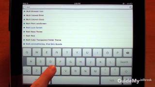 How to use Cydia on your iPad GMJ [upl. by Ellenhoj]