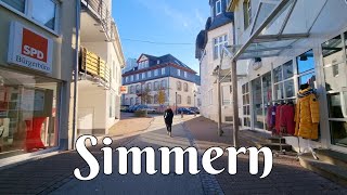 Simmern Town RhinelandPalatinate  Simmern walking tour  Simmern Germany [upl. by Ettezyl]