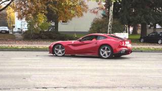 Ferrari F12 Berlinetta  The driver can not drive [upl. by Nellahs]