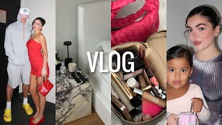 VLOG new room tour GRWM for Halloween  pack with me [upl. by Kilan561]