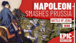 Napoleonic Wars Battle of JenaAuerstedt 1806 [upl. by Cirdor]