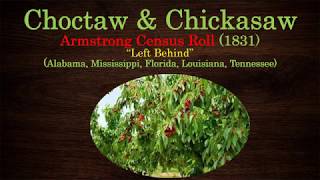 Finding YOUR Ancestors  INDIAN Ancestry RECORDS Choctaw amp Chickasaw  Pt 2 [upl. by Nagorb]