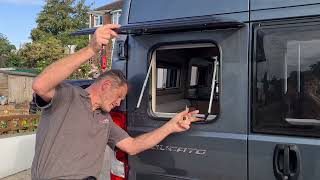 How to tint Polyplastic Plexiglass plastic polycarbonate Campervan Motorhome amp caravan windows [upl. by Stevie816]