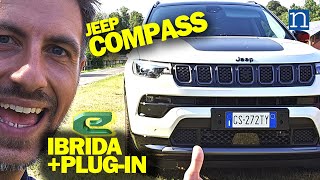 JEEP COMPASS 2025 RINNOVATA ADAS  TEST → eHybrid o 4Xe PlugIn Hybrid 2 motori a confronto [upl. by Hecht693]