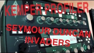 Kemper Profiler  Seymour Duncan Invaders  Metal [upl. by Eivol]