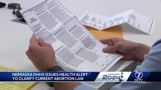 Nebraska DHHS health alert over current abortion law [upl. by Nilhsa779]