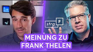 Meinung zu Frank Thelen STRGF Doku  Finanzfluss Stream Highlights [upl. by Pinkham687]