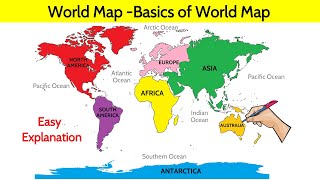 World Map  Basics of World Map [upl. by Katinka]