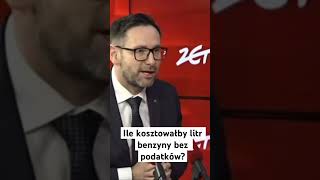 Cena paliwa bez podatków polityka obajtek rymanowski benzyna [upl. by Attevad695]