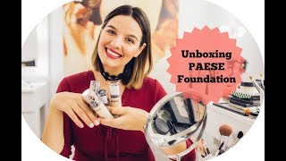 Unboxing PAESE Foundation [upl. by Samtsirhc]