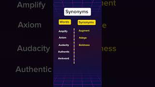 Important Synonyms synonyms english [upl. by Chavey]