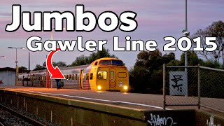 The Gawler Line in 2015 with Jumbos amp 3000s [upl. by Harriet]