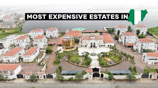 Top 10 Nigeria’s Most privileged amp luxurious estates for the wealthy [upl. by Neilla]