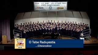 Canby Choir 2014  Chesnokov  O Tebe Raduyestia [upl. by Ardy]