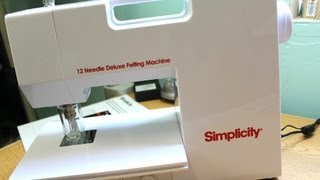 Simplicity 12 Needle Deluxe Felting Machine Product Review [upl. by Petronilla572]