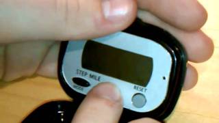 Program Your Pedometer For Walking Works [upl. by Enos]