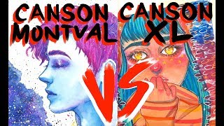 CANSON MONTVAL VS CANSON XL [upl. by Johanna]