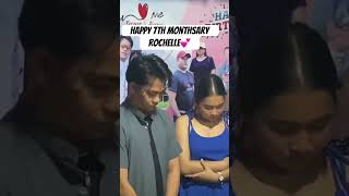 HAPPY 7TH MONTHSARY AND COUNTING💕 viralvideo trending shorts [upl. by Nodnal959]