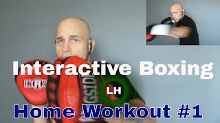 Interactive Boxing Home Workout 1 [upl. by Lynnett]