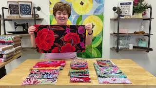 Kaffe Fassett Seed Packets Red Quilt Kit [upl. by Kila]