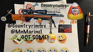 22Lr Rimfire Rifle MnMarine1  Countryrimfire Run your Bolt  Candy Corn Challenges 🤠 And Fried 🐓 [upl. by Esir]