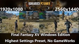 GTX 980 Ti 1920x1080 Vs 2560x1440 Performance  i7 4790K 47GHz [upl. by Bink]