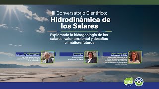 III Conversatorio Científico Hidrodinámica de los Salares [upl. by Innavoj]