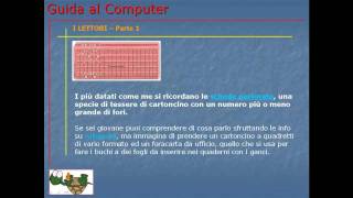 Guida al Computer  Lezione 3  I lettori parte 1 [upl. by Severin]