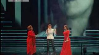 ANGELICA VALE ANGELICA MARIA Y GLORIA TREVI CANTAN quotEL FAVOR DE LA SOLEDADquot [upl. by Aij]