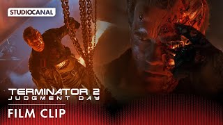 TERMINATOR 2  The Final Goodbye  John Connor and the Terminator  Arnold Schwarzenegger HD [upl. by Moretta]